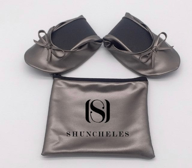 Foldable Satin Ballet Slipper