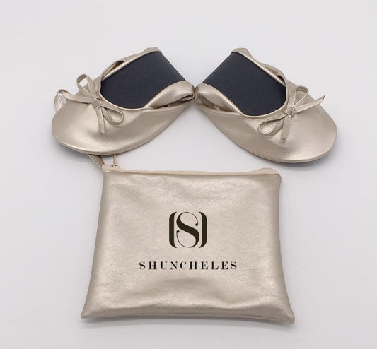 Foldable Satin Ballet Slipper