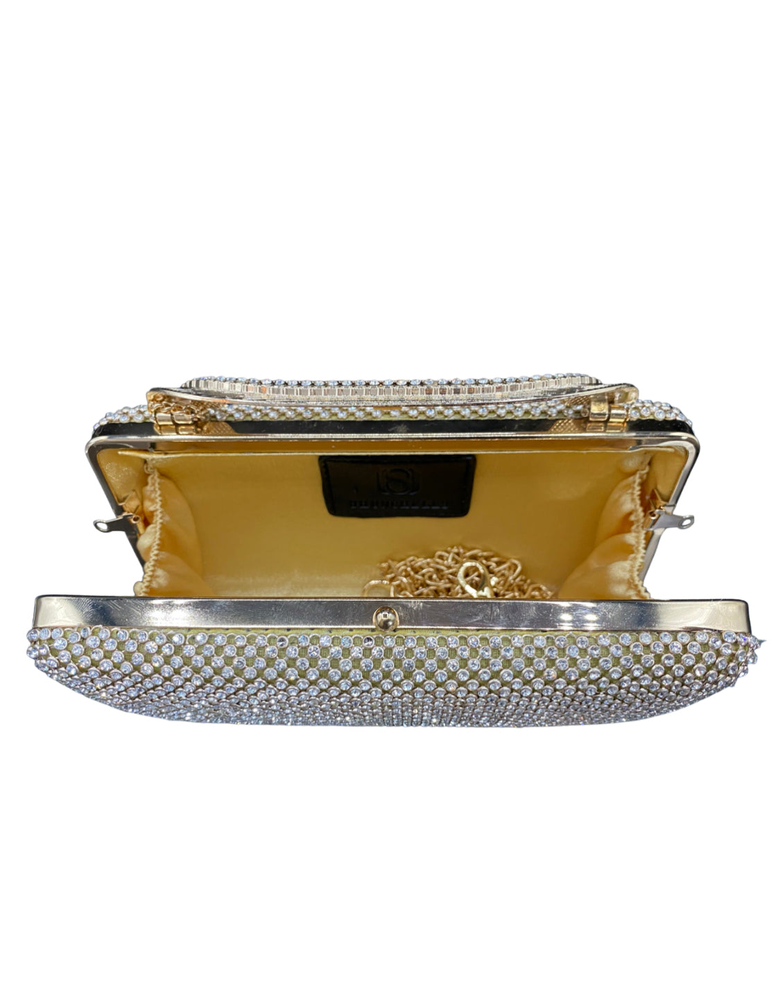 Rhinestone clutch